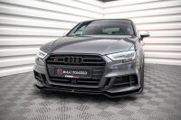 Maxton Design Front Splitter V.2 gloss black - Audi S3 Sportback 8V Facelift