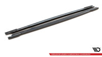 Maxton Design Side Skirts Diffusers gloss black - Audi RS5 Coupe F5 Facelift