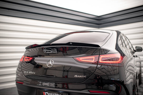 Maxton Design Heckspoiler Aufsatz Abrisskante schwarz Hochglanz - Mercedes GLE Coupe AMG-Line C167