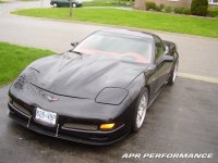 APR Performance Frontsplitter - Chevrolet Corvette C5