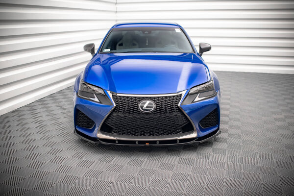 Maxton Design Front Splitter V.2 gloss black - Lexus GS F MK4 Facelift