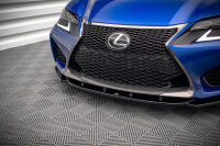 Maxton Design Front Splitter V.2 gloss black - Lexus GS F MK4 Facelift