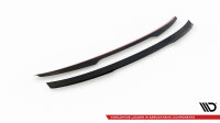 Maxton Design Heckspoiler Aufsatz Abrisskante schwarz Hochglanz - Audi A4 Limousine B9 Facelift