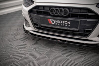 Maxton Design Front Splitter V.1 gloss black - Audi A4 B9 Facelift