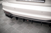 Maxton Design Rear Valance gloss black - Audi A4 B9 Facelift