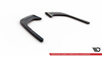 Maxton Design Heckansatz Flaps Diffusor schwarz Hochglanz - Audi A4 B9 Facelift