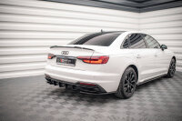 Maxton Design Rear Side Splitters gloss black - Audi A4 B9 Facelift