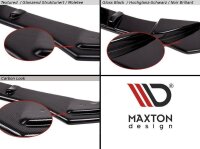 Maxton Design Heckansatz Flaps Diffusor V.2 schwarz Hochglanz - BMW 4er Gran Coupe M-Paket G26