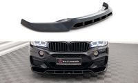 Maxton Design Front Splitter V.2 gloss black - BMW X6 M-Package F16