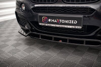 Maxton Design Frontansatz V.2 schwarz Hochglanz - BMW X6 M-Paket F16