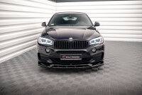 Maxton Design Front Splitter V.3 gloss black - BMW X6...