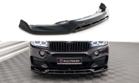 Maxton Design Front Splitter V.3 gloss black - BMW X6 M-Package F16