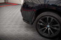 Maxton Design Mittlerer Diffusor Heckansatz DTM Look schwarz Hochglanz - BMW X6 M-Paket F16