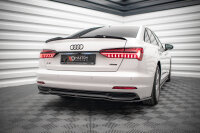 Maxton Design Spoiler Cap gloss black - Audi A6 Limousine C8