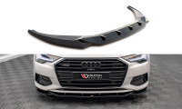 Maxton Design Front Splitter V.1 gloss black - Audi A6 C8