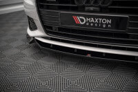 Maxton Design Front Splitter V.2 gloss black - Audi A6 C8