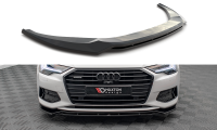 Maxton Design Front Splitter V.3 gloss black - Audi A6 C8