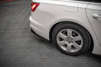 Maxton Design Central Rear Splitter gloss black - Audi A6 C8