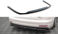 Maxton Design Central Rear Splitter gloss black - Audi A6 C8