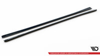 Maxton Design Seitenschweller Ansatz schwarz Hochglanz - Audi A6 C8