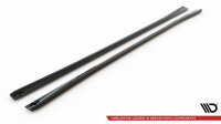 Maxton Design Seitenschweller Ansatz schwarz Hochglanz - Audi A6 C8