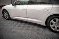 Maxton Design Side Skirts Diffusers gloss black - Audi A6 C8