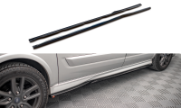 Maxton Design Side skirts Extension black gloss - Ford...