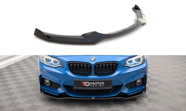 Maxton Design Frontansatz V.1 schwarz Hochglanz - BMW 2 M-Paket F22