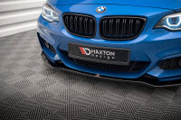 Maxton Design Front Splitter V.1 gloss black - BMW 2 M-Package F22