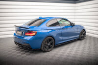 Maxton Design Side Skirts Diffusers gloss black - BMW 2 M-Package F22