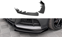 Maxton Design Front Flaps gloss black - Audi S3 Sportback...