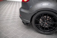 Maxton Design Rear Side Flaps gloss black - Audi S3...