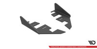 Maxton Design Rear Side Flaps gloss black - Audi S3 Sportback 8V Facelift