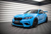 Maxton Design Front Flaps black gloss - BMW M2...