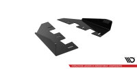 Maxton Design Hintere Seiten Flaps schwarz Hochglanz - BMW M2 F87