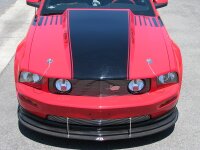 APR Performance Front Wind Splitter - 05-09 Ford Mustang with APR Performance Lip