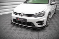 Maxton Design Front Flaps schwarz Hochglanz - VW Golf R Mk7