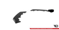 Maxton Design Front Flaps schwarz Hochglanz - VW Golf R Mk7