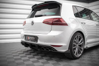 Maxton Design Rear Side Flaps gloss black - VW Golf R Mk7