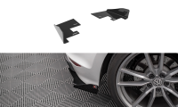 Maxton Design Rear Side Flaps gloss black - VW Golf R Mk7