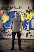 Maxton Design Mens Khaki T-shirt