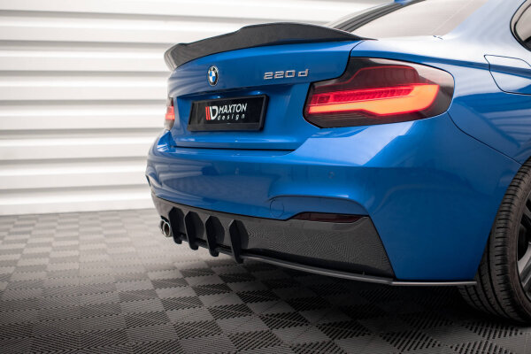 Maxton Design Street Pro Heckschürze - BMW 2 M-Paket F22