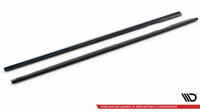 Maxton Design Side Skirts Diffusers gloss black - Mercedes E AMG-Line W213 Facelift