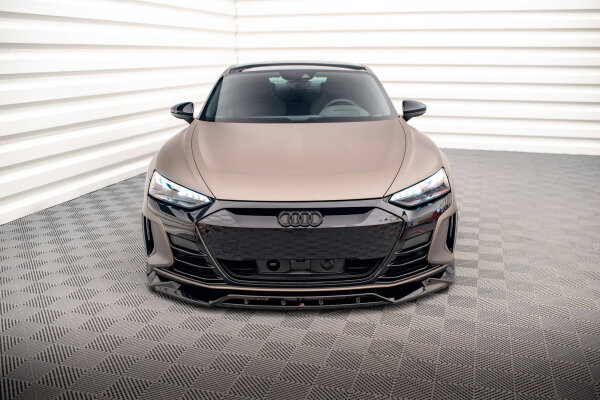 Maxton Design Frontansatz V.2 schwarz Hochglanz - Audi e-Tron GT / RS GT MK1