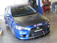 APR Performance Frontsplitter - 09+ Mitsubishi Lancer Ralliart