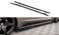 Maxton Design Side skirts Extension V.1 black gloss -...