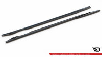 Maxton Design Side skirts Extension V.1 black gloss - Audi e-Tron GT / RS GT MK1