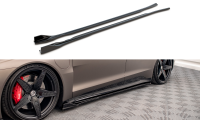 Maxton Design Side Skirts Diffusers for V.2 gloss black -...