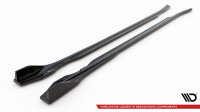 Maxton Design Side Skirts Diffusers for V.2 gloss black - Audi e-Tron GT / RS GT MK1