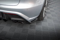 Maxton Design Heckansatz Flaps Diffusor schwarz Hochglanz - Porsche Macan MK1 Facelift